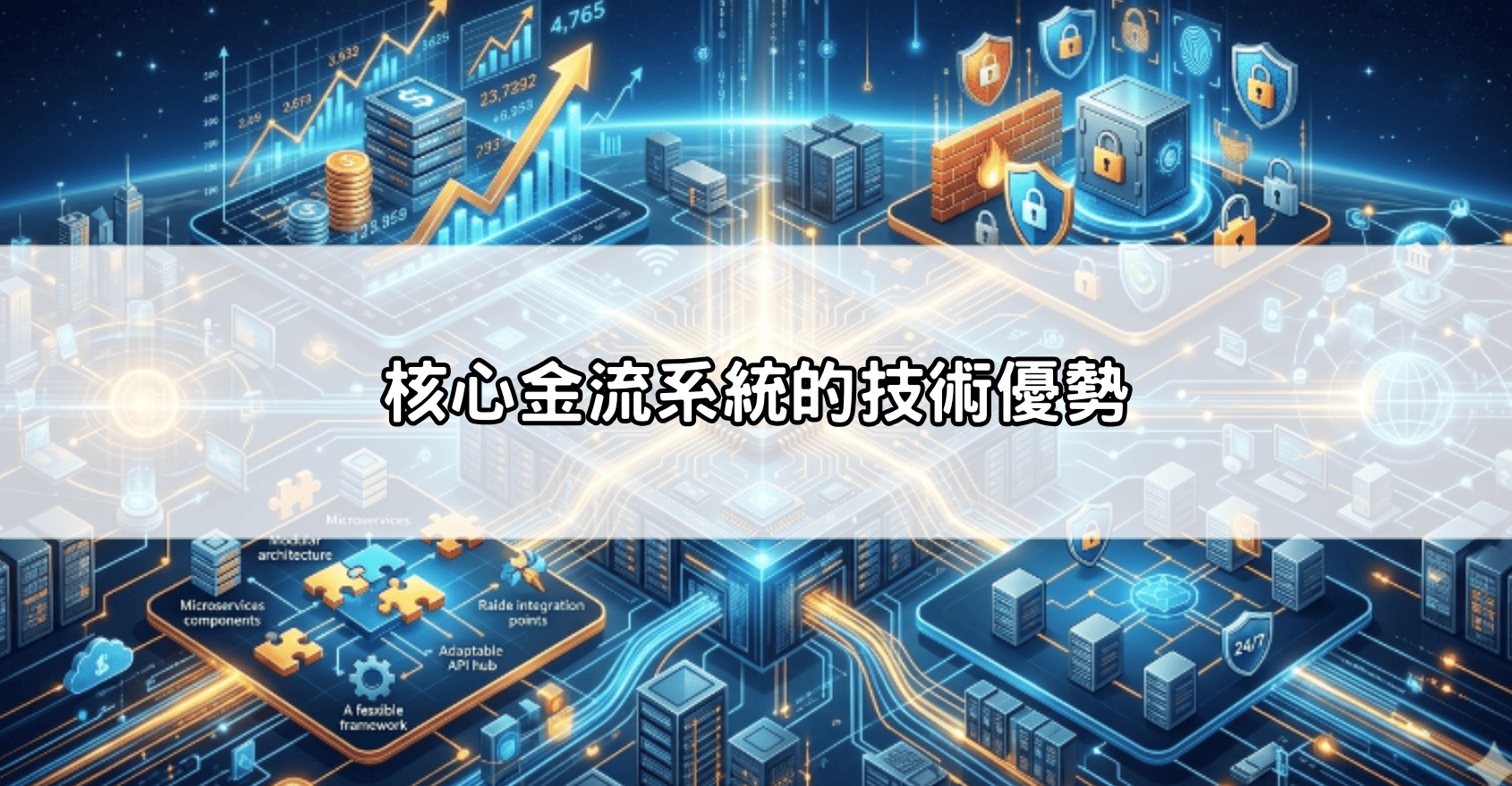 核心金流系統的技術優勢